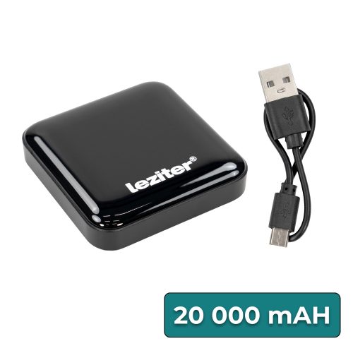 Powerbank 20000 mAH 2A 10W fekete