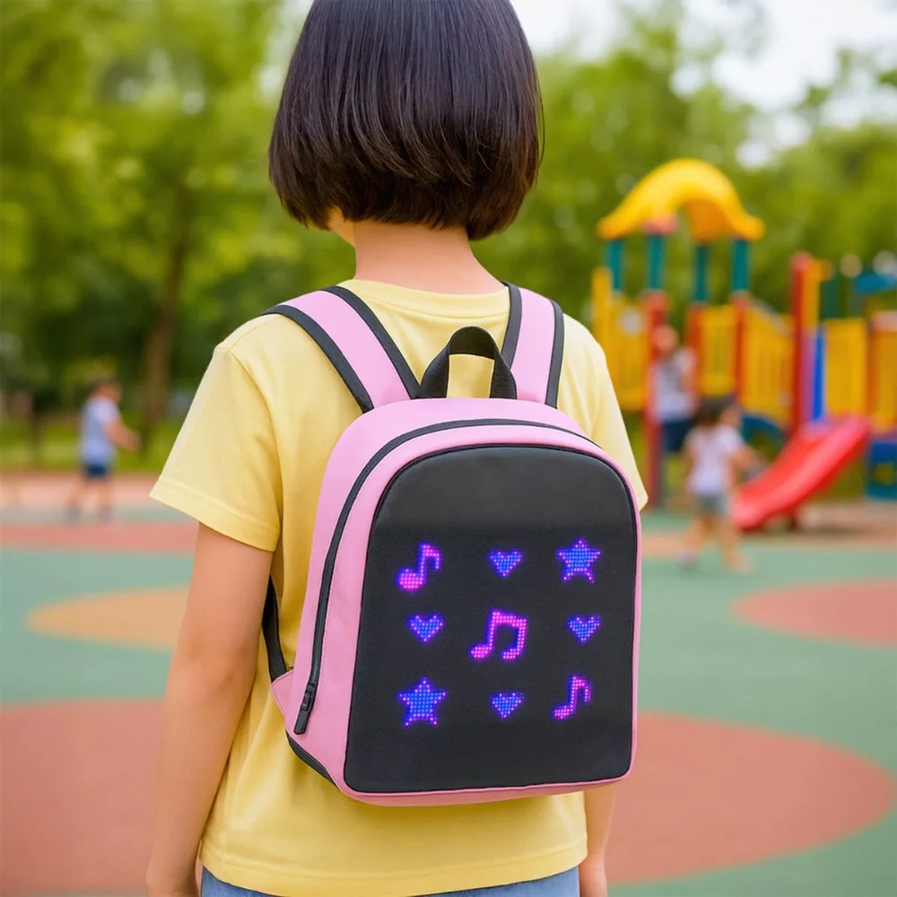 Rucsac inteligent Pixen cu LED-uri