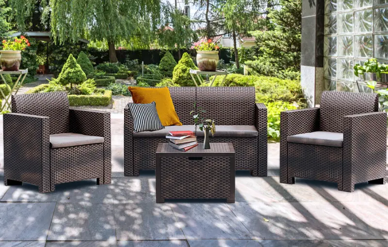 Kerti bútor trendek 2025-ben – stílus, funkcionalitás és fenntarthatóság a szabadban