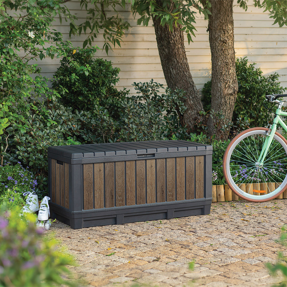 Curver Decocoat kentwood plastic gradina container 350l nuc [1]