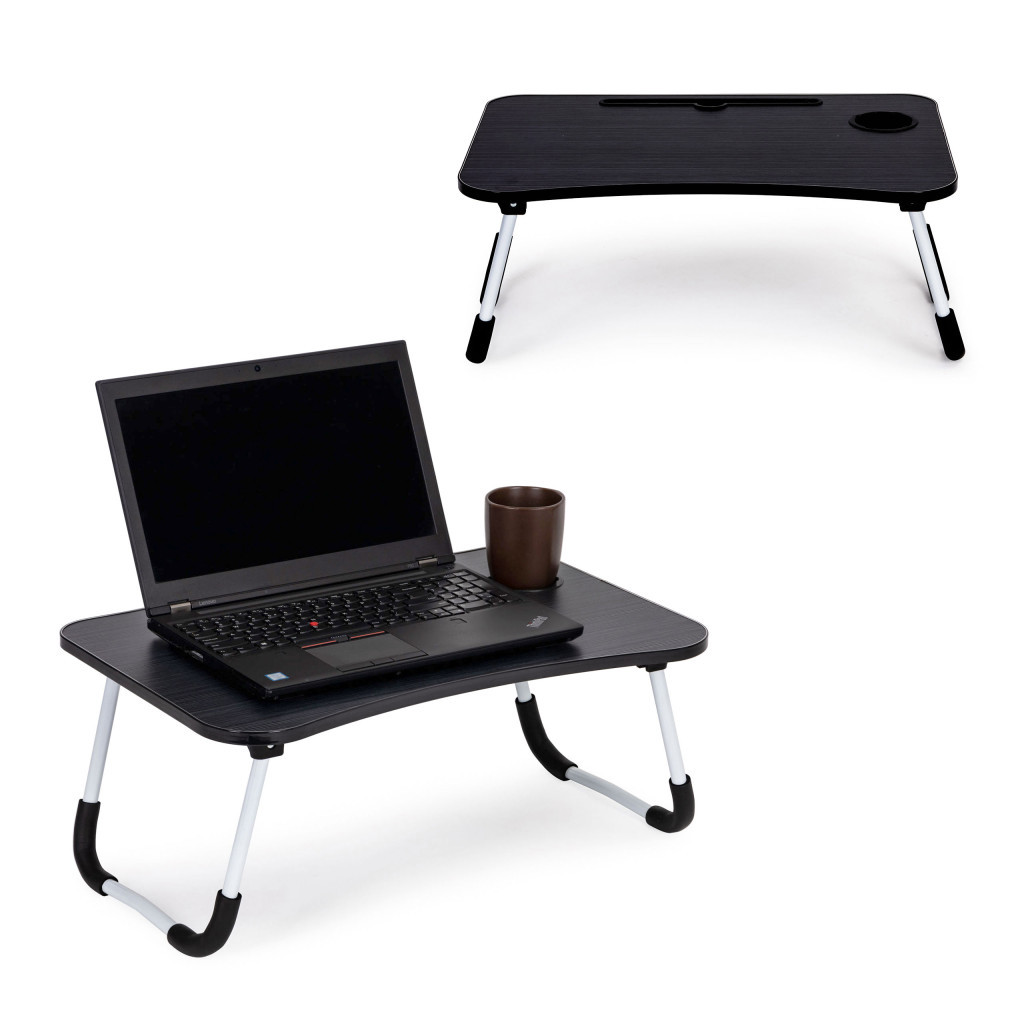 Mobilier - Homelux Masă pentru laptop 60x40 cm negru